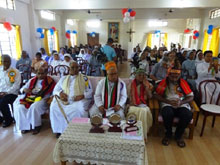 Dignitaries at CHAI Platinum Jubilee, Tura